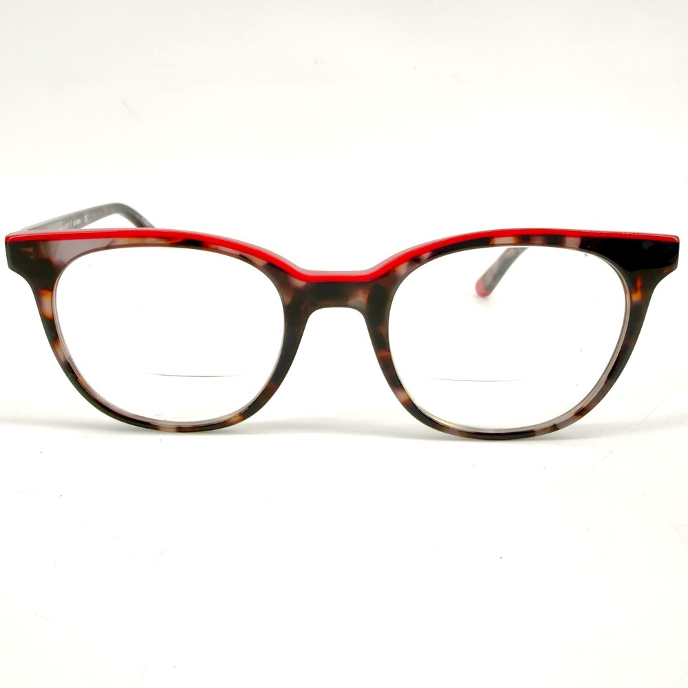 Scott Harris Eyeglasses Womens Cateye Tortoise Demi Red SH-622 C3 Europa